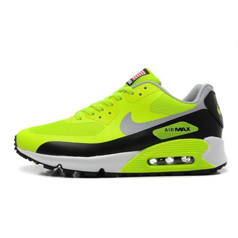 Photo Nike AIR MAX 90 USA Flag Hommes Femmes Chaussures noir et vert